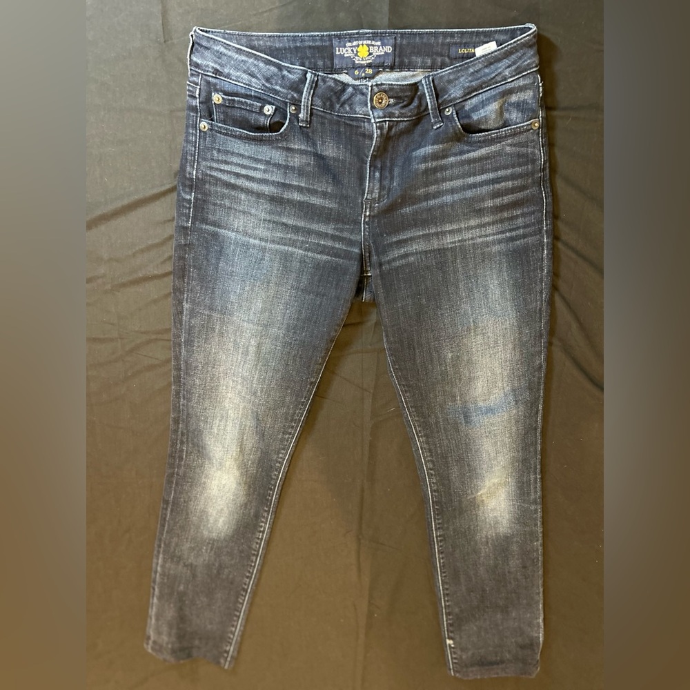 Lucky Brand Dark Wash Skinny Jeans